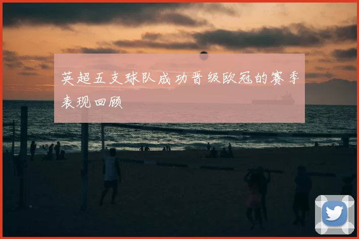 英超五支球队成功晋级欧冠的赛季表现回顾