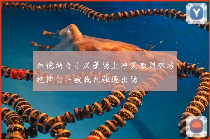 加德纳与小皮蓬场上冲突激烈双方抱摔打斗被裁判驱逐出场